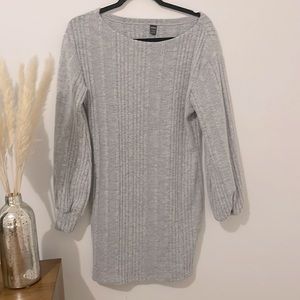 Cozy sweater dress